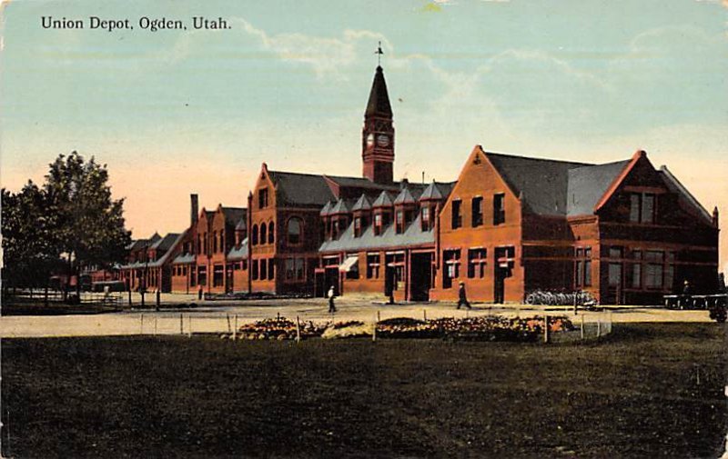 Union Depot Ogden, Utah, USA Utah Train Unused 