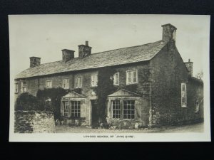 Lancashire LOWOOD SCHOOL of JANE EYRE based on Cowan Bridge Sch Old RP Postcard