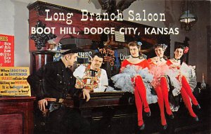 Long Branch saloon Boot Hill Dodge City Kansas  