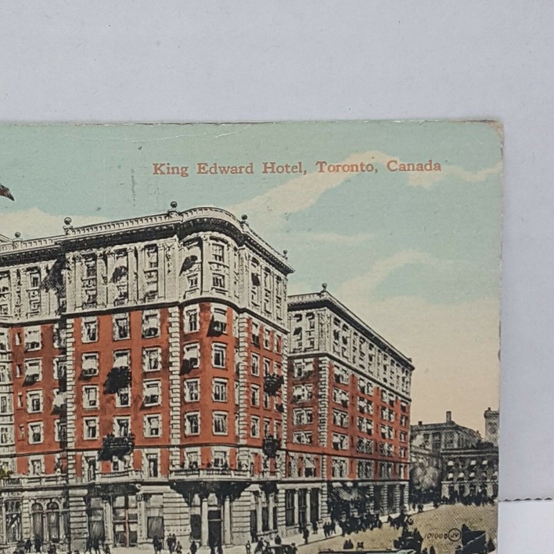 King Edward Hotel Toronto Canada Vintage Postcard 