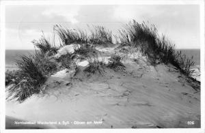 BG34318 nordseebad westerland a sylt dunen am meer real photo germany germany