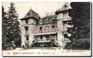 Old Postcard Tesse la Madeleine Villa Bel Air