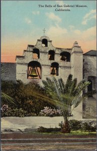 SAN GABRIEL MISSON BELLS CALIFORNIA