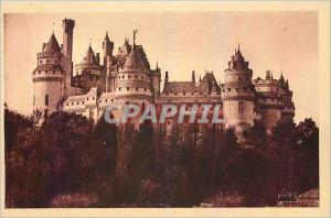 Old Postcard Chateau de Pierrefonds Oise East Coast