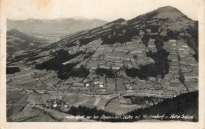 Austria Tyrol Hohe Salve Alpenrosen Hutte panorama 1941