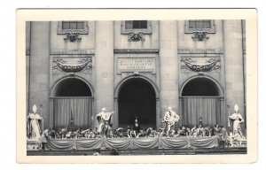 RPPC Austria Salzburg Cathedral Festival Opera Jedermann Ellinger RP Postcard