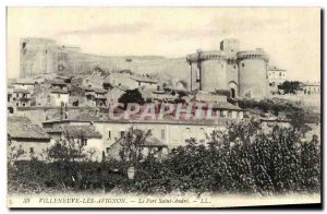 Old Postcard Villeneuve Avignon The Fort Saint Andre