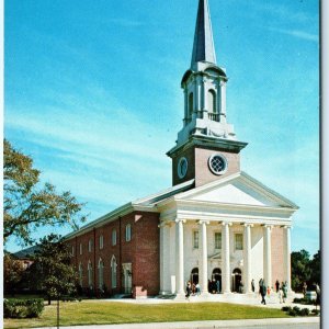 c1960s Atlanta, GA Decatur First United Methodist Church Chrome PC Roadside A295