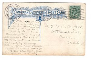 Chateau Frontenac, Dufferin Terrace, Quebec, Warwick, Used 1906