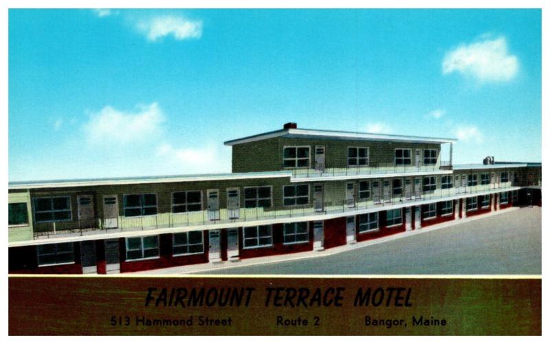 Maine  Bangor , Fairmont Terrace Motel