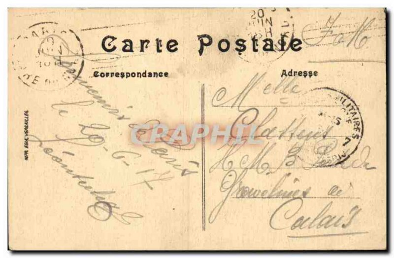 Old Postcard Paris Porte St Denis