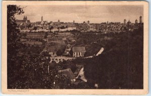 Postcard - Total View - Rothenburg ob der Tauber, Germany