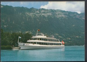 Switzerland Postcard - Brienzersee - MS Brienz   T591