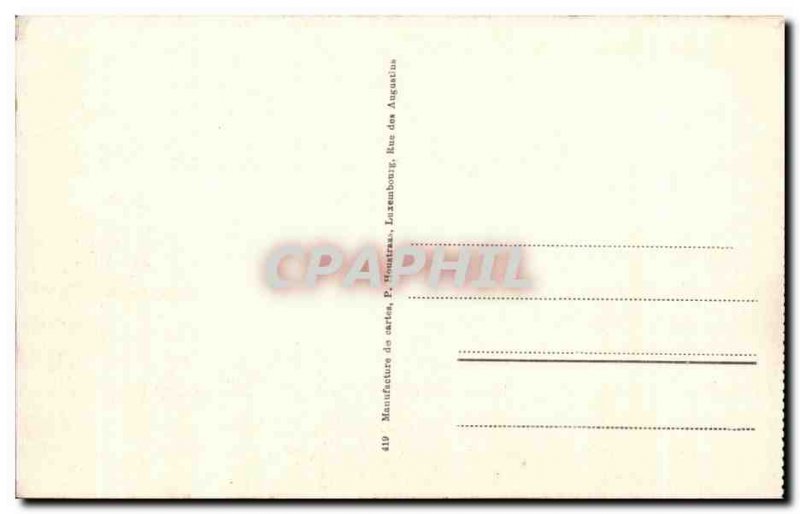 Old Postcard Luxembourg Grund