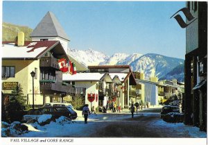 Gore Creek Drive in Vail Village Colorado in Winter 4 by 6 size