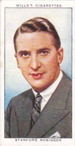 Wills Cigarette Card Radio Celebrities No 5 Stanford Robinson