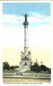 Soldiers and Sailors Monument - Des Moines, Iowa IA