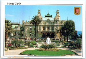 Postcard - Le Casino de Monte-Carlo depuis les jardins, Monte Carlo - Monaco