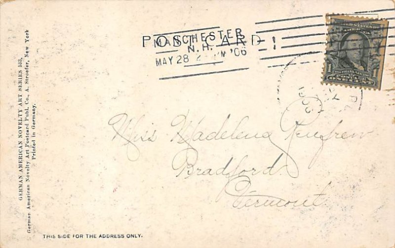 Rabbits 1906 writing on front