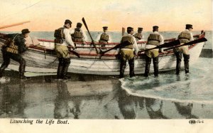 Launching the Life Boat
