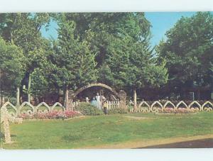 Pre-1980 GARDEN SCENE Arcola - Near Decatur & Champaign Illinois IL F0275