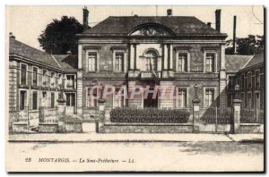 Old Postcard Montargis The Sub Prefecture