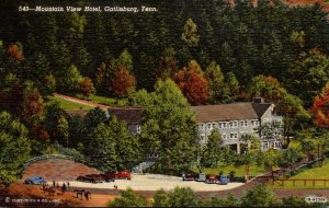 Tennessee Gatlinburg Mountain View Hotel Curteich