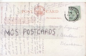 Genealogy Postcard - Sergeant - 48 Blackburn St, Blackburn, Lancashire -R621