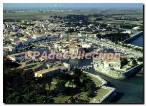 Postcard Modern Ile De Re Saint Martin De Re Vue Generale Aerienne