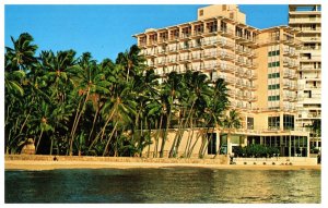 The New Otani Kaimana Beach Hotel at Diamond Head Honolulu Hawaii Postcard