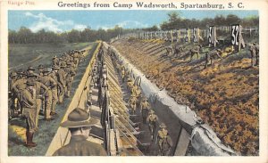 Camp Wadsworth Spartanburg, South Carolina, USA Military Camps Unused 