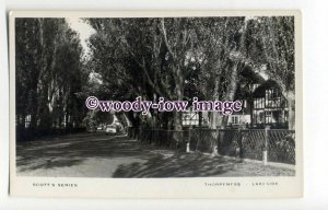 tq2244 - Suffolk - An Early View down Lakeside Avenue, in Thorpeness - Postcard