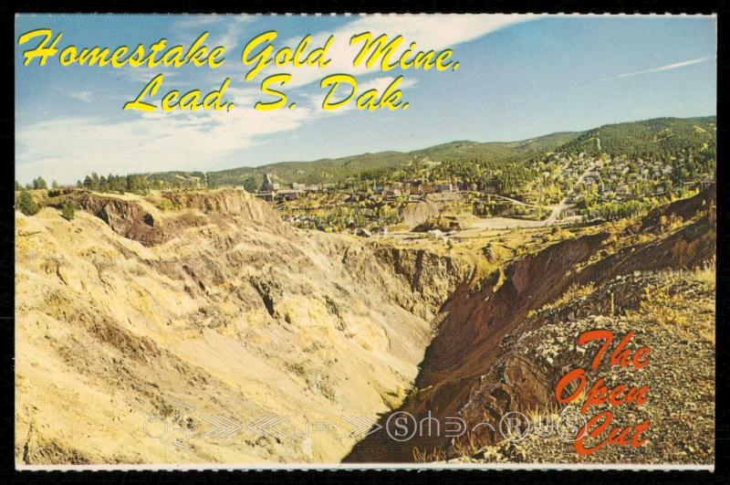 Homestake Gold Mine. - Lead, S. Dak. - The Open Cut