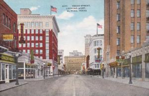 Texas El Paso Texas Street Looking West