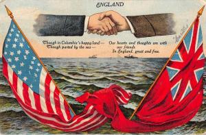 England USA Columbia Greetings Postcard J47162