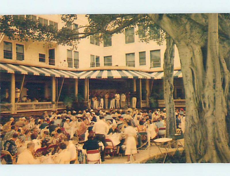 Pre-1980 ENTERTAINMENT AT MOANA HOTEL Waikiki - Honolulu Hawaii HI B2314