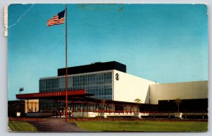 Hollywood California~CBS Television City~Vintage Postcard