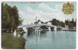 Long Pond Island Park Toronto Ontario Canada 1910c postcard