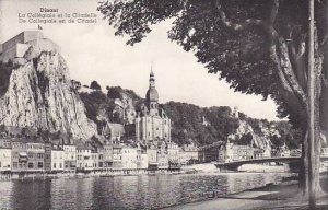 Belgium Dinant La Collegiale et la Citadelle