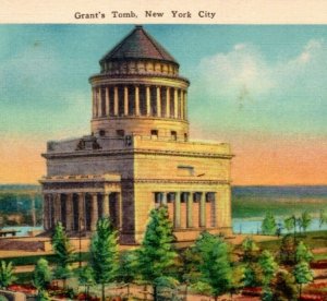 Postcard NY - Grant's Tomb, New York City