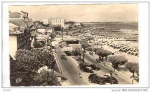 RP, Cote d'Argent, Promenade Du Bord De Mer Et La Plage, Arcachon (Gironde), ...