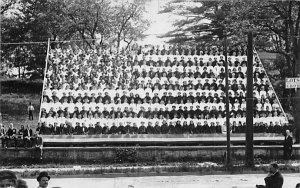 The Human Flag School Girls Kingston, New York  