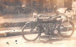 Indian Motocycle Real Photo 1912 