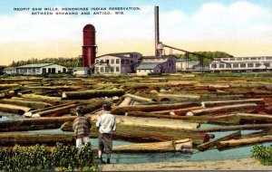 Wisconsin Shawano Menominee Indian Reservation Neopit Saw Mills