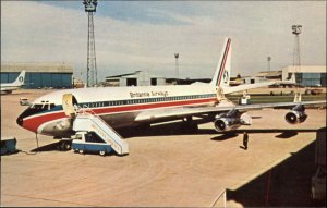 Britannia Airways Boeing 707 320C Long Range Jet Airliner Airplane Vintage PC
