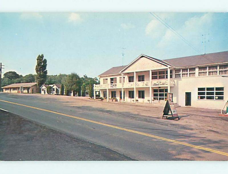 Unused Pre-1980 MONTICUE MOTEL & RESTAURANT Donegal Pennsylvania PA u1569@