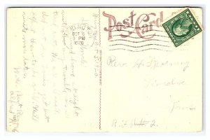 First Presbyterian Church Herington Kans. Kansas c1920 Postcard