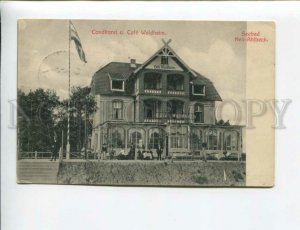 3174152 GERMANY AHLBECK Cafe Waldheim Vintage postcard