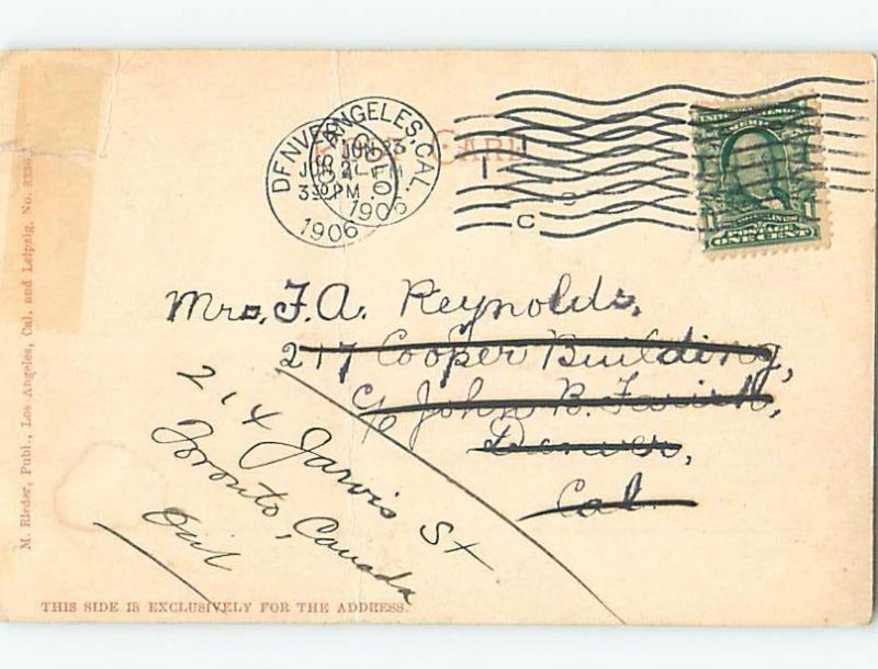 Pre-1907 CASA VERDUGO RESTAURANT Glendale - Los Angeles California CA hp8983