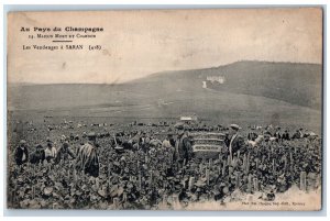 France Postcard Moet & Chandon The Harvest in Saran Au Pays du Champagne c1910